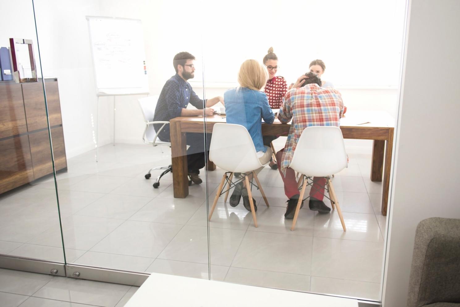 Investment research materials and market analysis charts